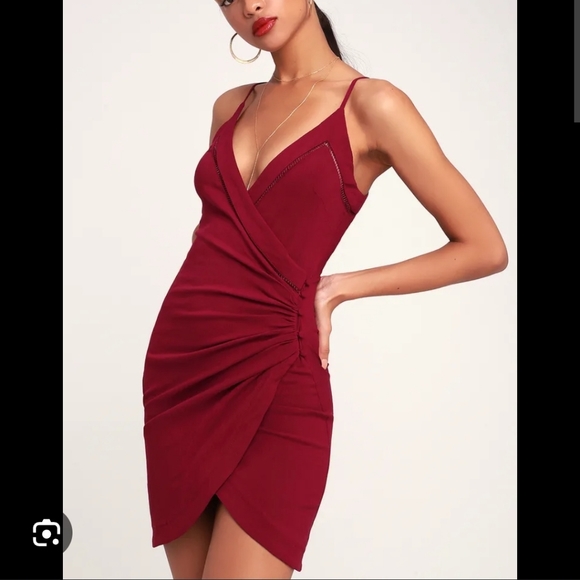 Free People Dylan Wrap Dress in Desert - Picture 5 of 6